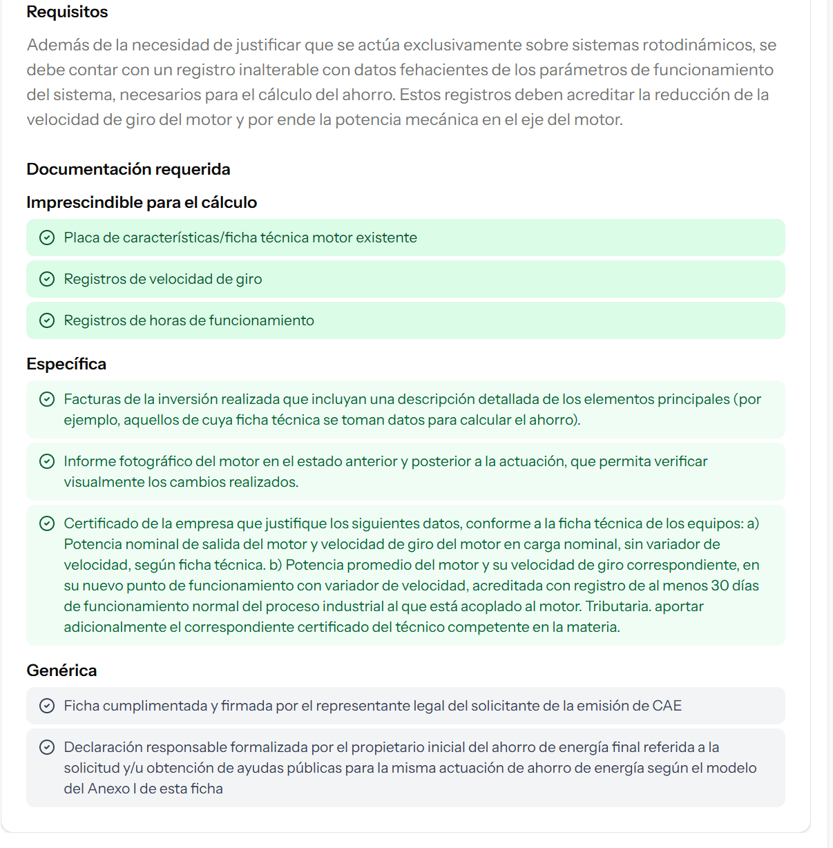 Documentación ficha IND240