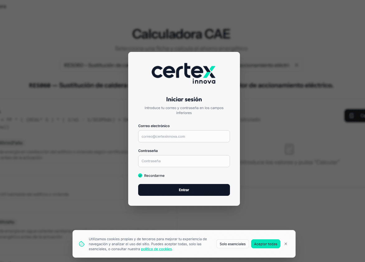Plataforma CAE de Certex Innova